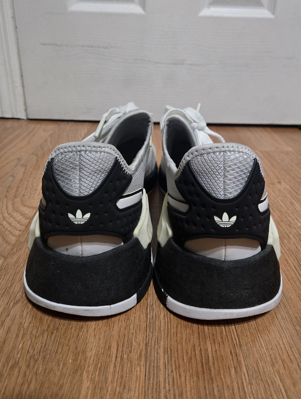 Adidas NMD Black Whitr And Grey Size 11 Mens - Picture 4 of 5
